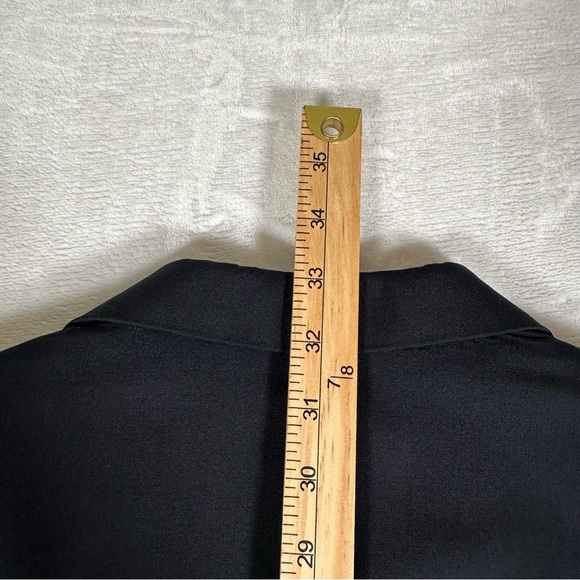 Brooks Brothers Brooksease Blazer Men Size 40L Black 100% Wool Made in USA EUC - Picture 12 of 12